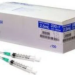 nipro DISPOSABLE SINGLE SUE ONLY SYRINGE IN ( 2.5ML X 50PICS. ) Medical Needle image 2