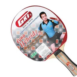 gki Euro Hybridz With Soft Tatron Cover Multicolor Table Tennis Racquet image 4