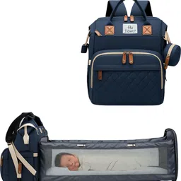 fareto Premium Diaper Bag with Foldable Baby Bed & Changing Station standard-picture-14