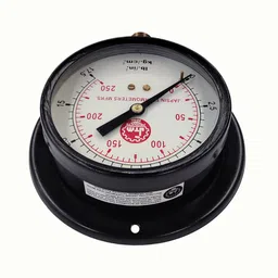 japsin 150MM Dial Pressure Gauge 0-250 PSI, MS Body, Bottom Connection 3/8" Brass Ring Gauge image 5
