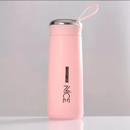 n j fashion hub 005 NICE GLASSES FLASK BOTTLE(PACK OF1) 400 ml Water Bottle-picture-10