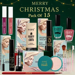 fope Christmas Makeup Kit for Bride Long Lasting Radiant Finish Beauty Box-picture-10
