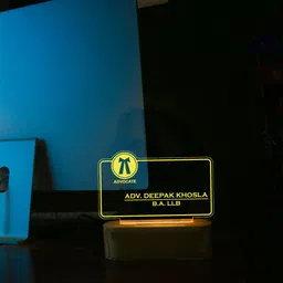 viyapaari Customized Advocate LED Desk Lamp | Gifts for Birthday, Graduation, Profession Table Lamp image 3