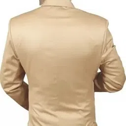 humjoli mens wear Men Solid Single Breasted Casual, Formal, Party, Festive & Wedding Blazer image 2