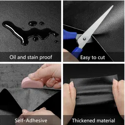 shinewrap Leather Tape, Self-Adhesive Leather Repair for Couch Sofas Car Seat Accessory Tape Dot image 2