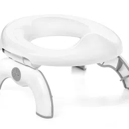 2 in 1 Go Potty Non-Slip Foldable Toilet Seat, Children Travel Potty Seat, Potty Seat-image-0