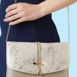 lavie Casual GoldClutch- Regular Size image 3