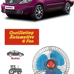 genipap Oscillating Fan 6 Inch 12V Automotive For Car/Truck/Auto rickshaw-PKN1162 Car Interior Fan-picture-25