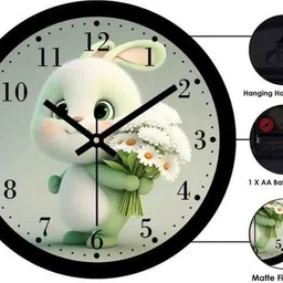 singh brothers Analog 25 cm X 25 cm Wall Clock image 2