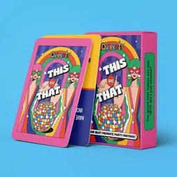 gangaur enterprises This Or That Game of Naughty, Awkward & Wild Choices | Perfect for Game Nights | Greeting Card image 2