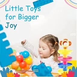 fayme international Roll Swirling Tower Educational Brain Development Toy & Learning Toys for Kids image 5