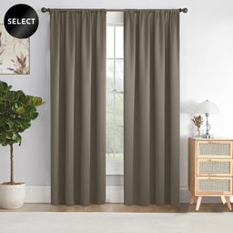 homemonde 213.36 cm (7 ft) Polyester Blackout Door Curtain (Pack Of 2)-picture-10