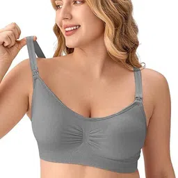 wonder queen Women Maternity/Nursing Lightly Padded Bra image 4