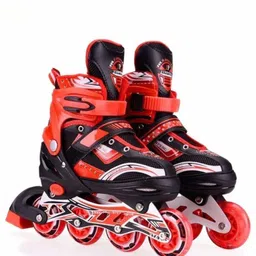 roztocze Inline Skates Shoes LED Light Skating for Boys Kids and Girls 5 to 12 Year In-line Skates - Size Free UK-picture-28