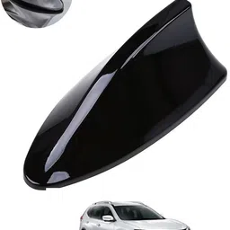 rkpsp Car Black Shark Fin Roof Antenna Radio (FM,AM)No Drilling/Easy To Install-318 Universal Fit Decorative Radio Signal Car Antenna Aerial boost Signal Satellite Vehicle Antenna-picture-13
