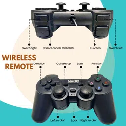 COUNTACH G5 Android Wireless Remote Controller box 30000+ Games with Wi-Fi 4K HD TV Box 64 GB with Super Mario, Crash, GTA, Zelda, Sonic, Donkey Kong, Street Fighter ETC.. image 3