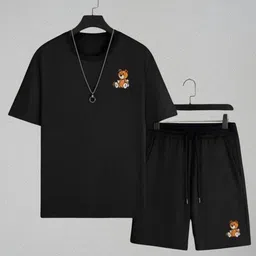 ruggstar Tshirt Regular Shorts Co-ords Set-picture-18