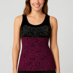 bunny bae Women Black Camisole-picture-13