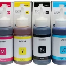 tequo 673 Refill Ink For Black + Tri Color Combo Pack Ink Bottle-picture-11