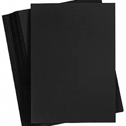 eclet A4 (100 Sheets)90 GSM Color Paper (Black, Pack of 100) A4 90 gsm Coloured Paper-picture-13