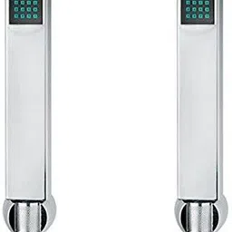 Parryware hand shower Sinatra square with Hose & clutch set of 2 pic 057 shower-picture-10