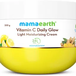mamaearth Vitamin C Daily Glow Light Moisturizing Cream with Vitamin-C and Turmeric image 1