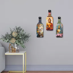 shree sanwariya crafts Eye-Catching Bottle Shape Design Wall Hanging for Home Decor Gift Item image 2