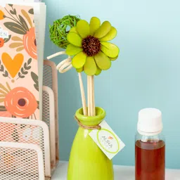 auradecor Lemon Grass Diffuser Set, Aroma Oil image 4
