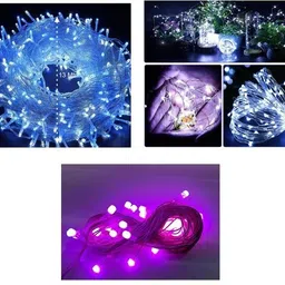 nirvaana 36 LEDs 13 m Multicolor Steady Strip Rice Lights-picture-38