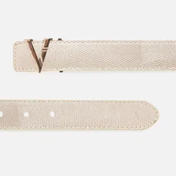 van heusen Women Casual Gold Artificial Leather Belt image 4
