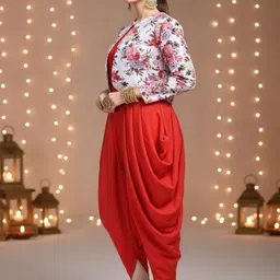 fasanger Floral Print, Printed Women Jumpsuit image 5