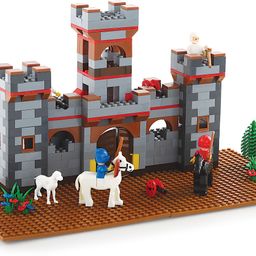 peacock toys & games Peacock Castle Set - 575 pieces - Premium Interlocking Blocks image 2