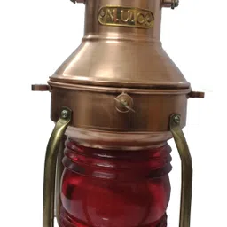 simrah Red Brass, Glass Hanging Lantern-picture-24