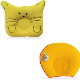 Polyester Fibre Baby Pillow Pack of 2 Solid-image-73