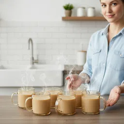 the urban home HM-MOD-003 Cast Iron Glass Holder image 4