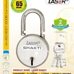 morris Shakti 65mm with 3 Keys-1 Padlock image 2