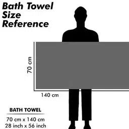 rr traders Microfiber 500 GSM Bath Towel Set image 4