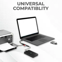 ENTWINO C Type Hub, 4 USB Ports, For Macbook/Phone/Laptops, 3 USB 2.0, 1 USB 3.0 C Type USB Hub With Free OTG USB Hub image 4