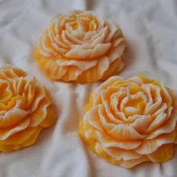 wojjoy Handmade Peony Flower Candle for Festive and Party Decoration Candle-picture-37