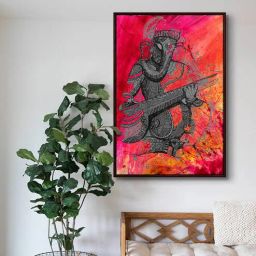 999store Lord Ganesha Modern Art Wall Print-picture-3
