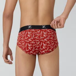 xyxx Shuffle Intellisoft Micro Modal Printed Printed Men Brief image 2
