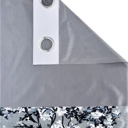 fashion string 213 cm (7 ft) Polyester Semi Transparent Door Curtain (Pack Of 2) image 5