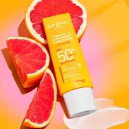 dot & key Sunscreen - SPF 50 PA++++ Vitamin C+E Super Bright,WaterLight, For Even Toned & Glowing Skin image 2