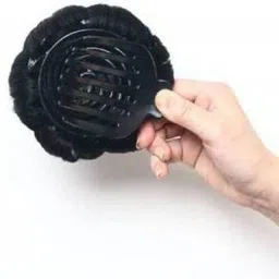 deluxe hair A Designer Studded bun _pack of 2 Hair Extension image 2