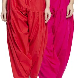 swastik stuffs Cotton Solid Patiala image 1