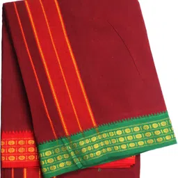 Sharan Elegance Single Dhoti-2.00 meter/Lungi/Mundus Solid Men Dhoti image 2