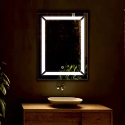 khushi decors 12 x 18- Cone Cut Led Bathroom Mirror-picture-25