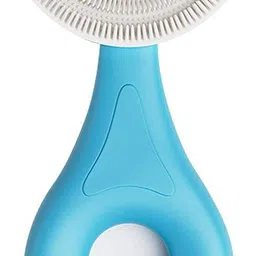 sknd enterprise U Shaped Silicone Tooth Brush for Baby Oral Care Soft Toothbrush image 1