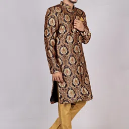 Ethzy Solid Sherwani image 4