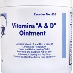 rensow Vitamin A&D Ointment for Healing Tattoos-8oz Jar Permanent Tattoo Kit image 3